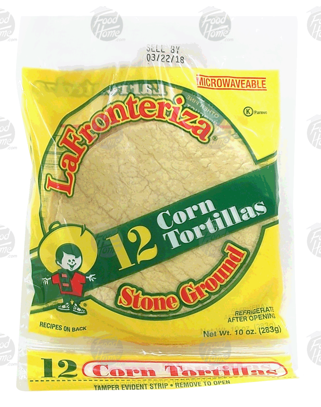 La Fronteriza  12 corn tortillas, stone ground Full-Size Picture